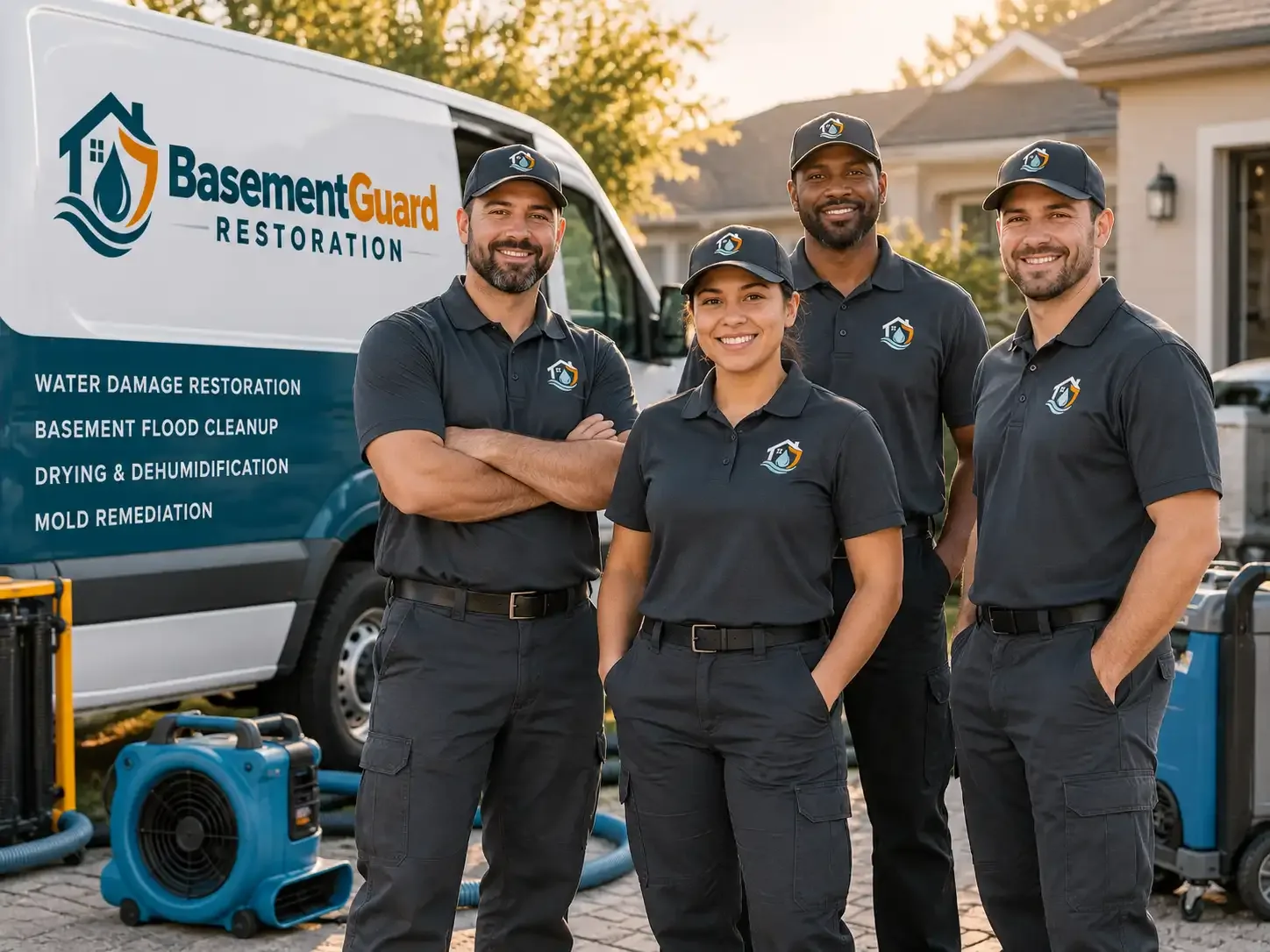 Basement Water Damage Restoration company in Churdan, IA
